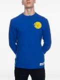 Mitchell & Ness henley basketball-logo T-shirt - Blue