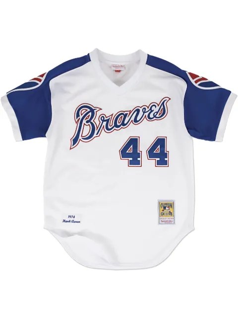 Mitchell & Ness Atlanta Braves Cooperstown Collection 1974 Hank Aaron authentic jersey