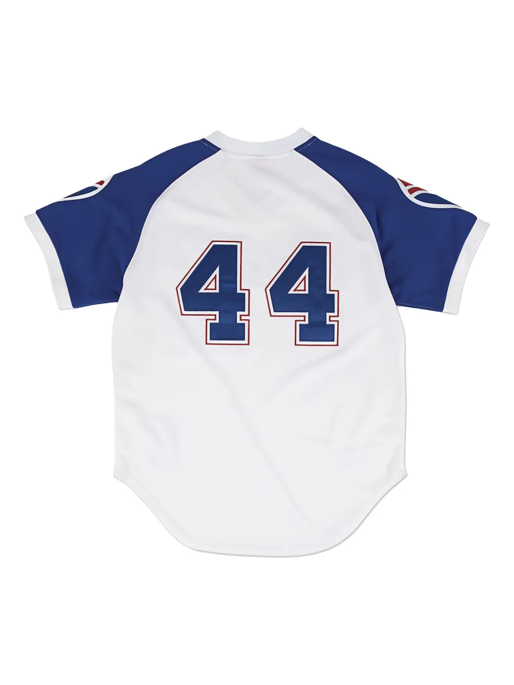Mitchell & Ness Atlanta Braves Cooperstown Collection 1974 Hank Aaron authentic jersey | T-Shirts | Image 2