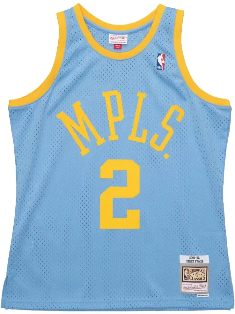 Mitchell & Ness suéter NBA Swingman Lakers 2001 Derek Fisher