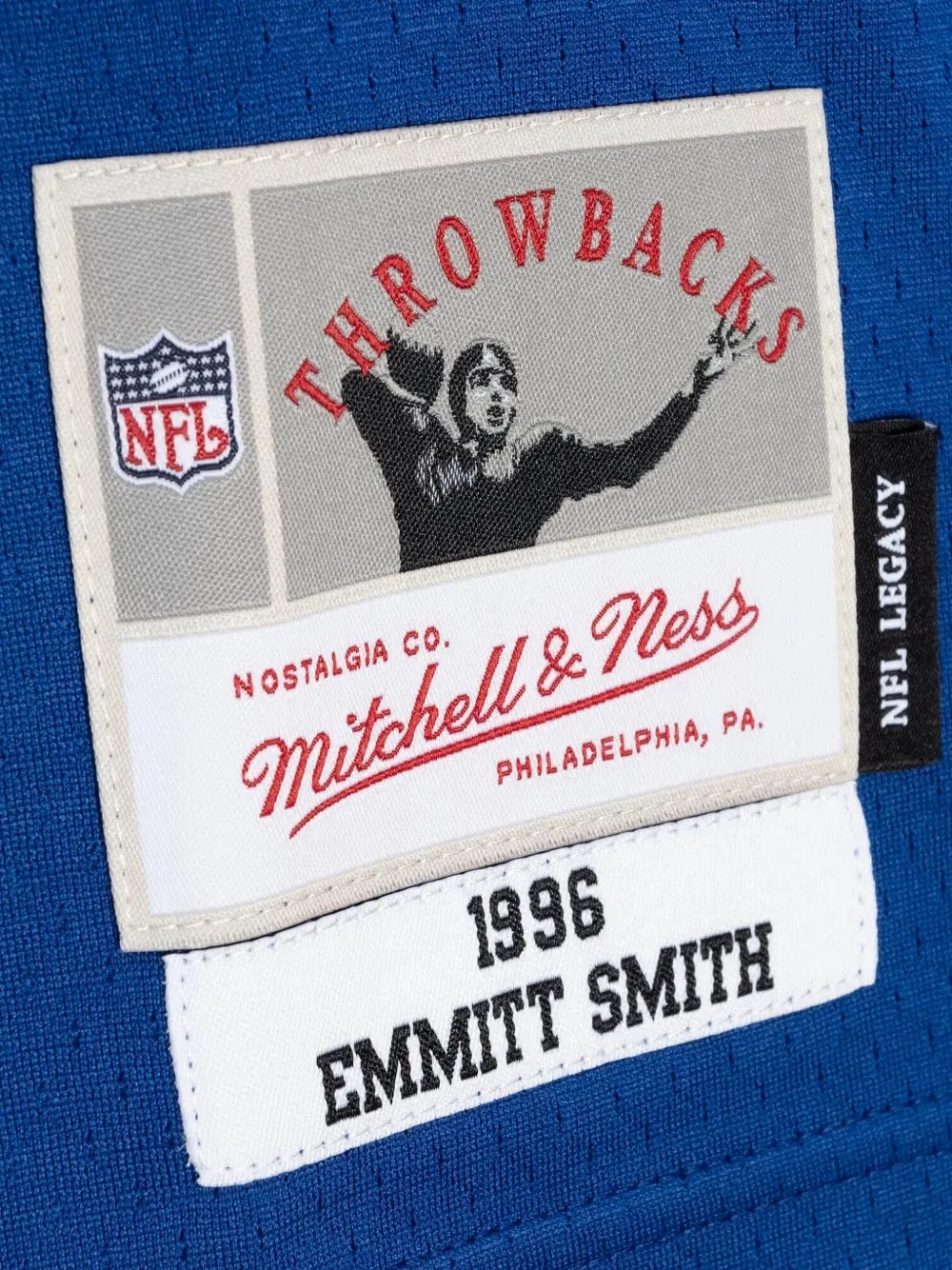 Mitchell & Ness 1996/97 Emmitt Smith Dallas Cowboys Jersey In Blue