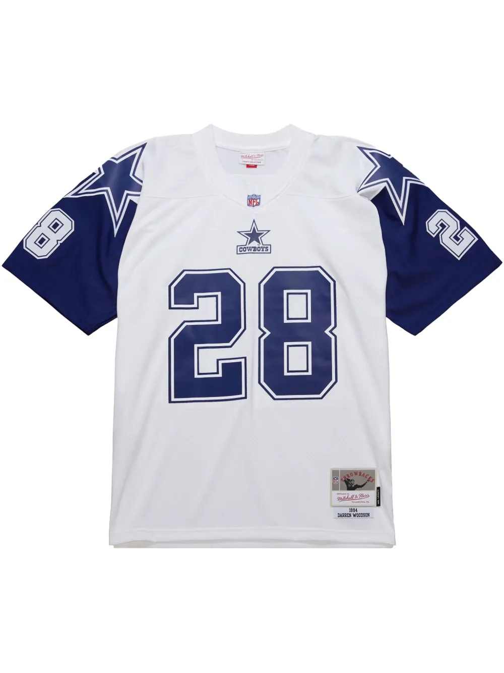 Mitchell & Ness Dallas Cowboys 1994 Darren Woodson レプリカ ジャージ - ホワイト Mitchell & Ness Dallas Cowboys 1994 Darren Woodson レプリカ ジャージ - ホワイト