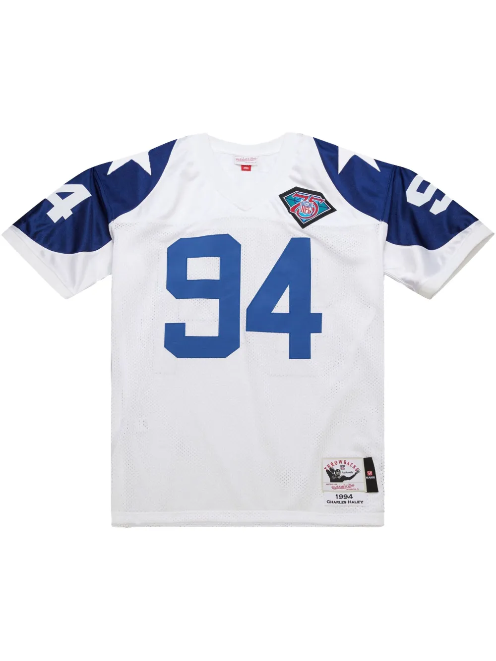 Mitchell & Ness 1994 Charles Haley Dallas Cowboys authentic jersey | White | Image 1