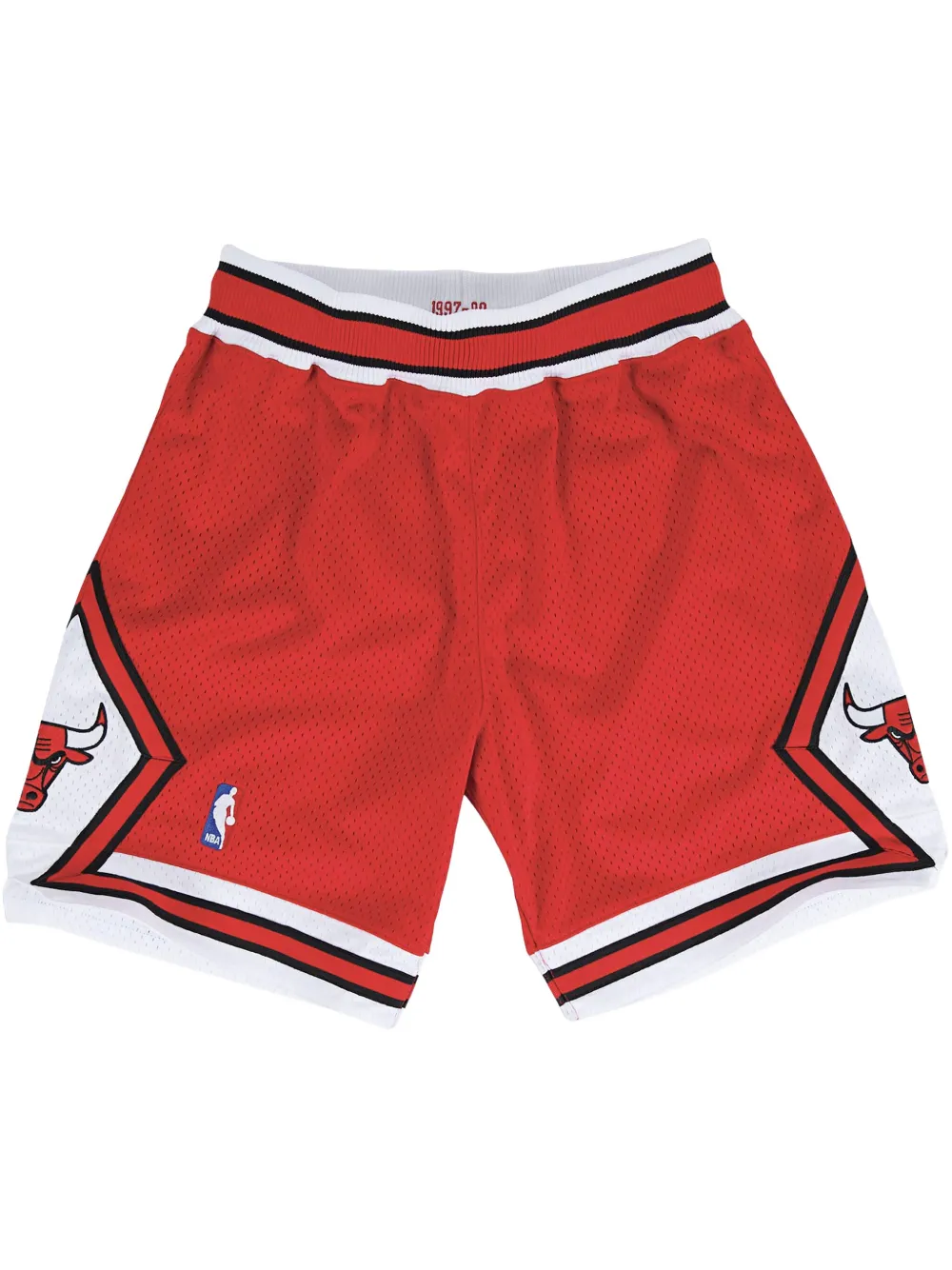 Mitchell & Ness Chicago Bulls 1997/98 authentic road shorts | Red | Image 1