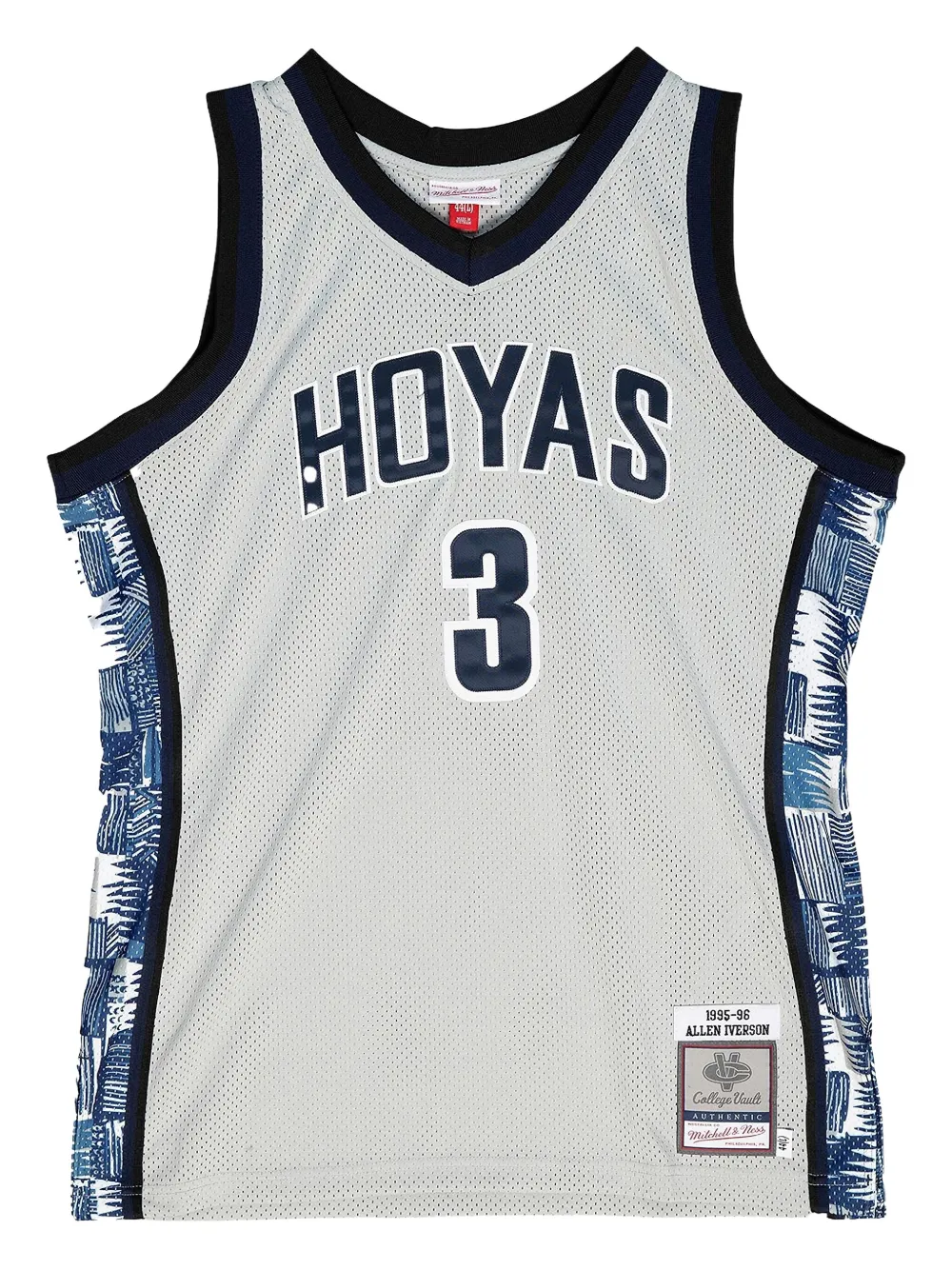 Mitchell & Ness NCAA Georgetown 1995 Allen Iverson jersey - グレー Mitchell & Ness NCAA Georgetown 1995 Allen Iverson jersey - グレー