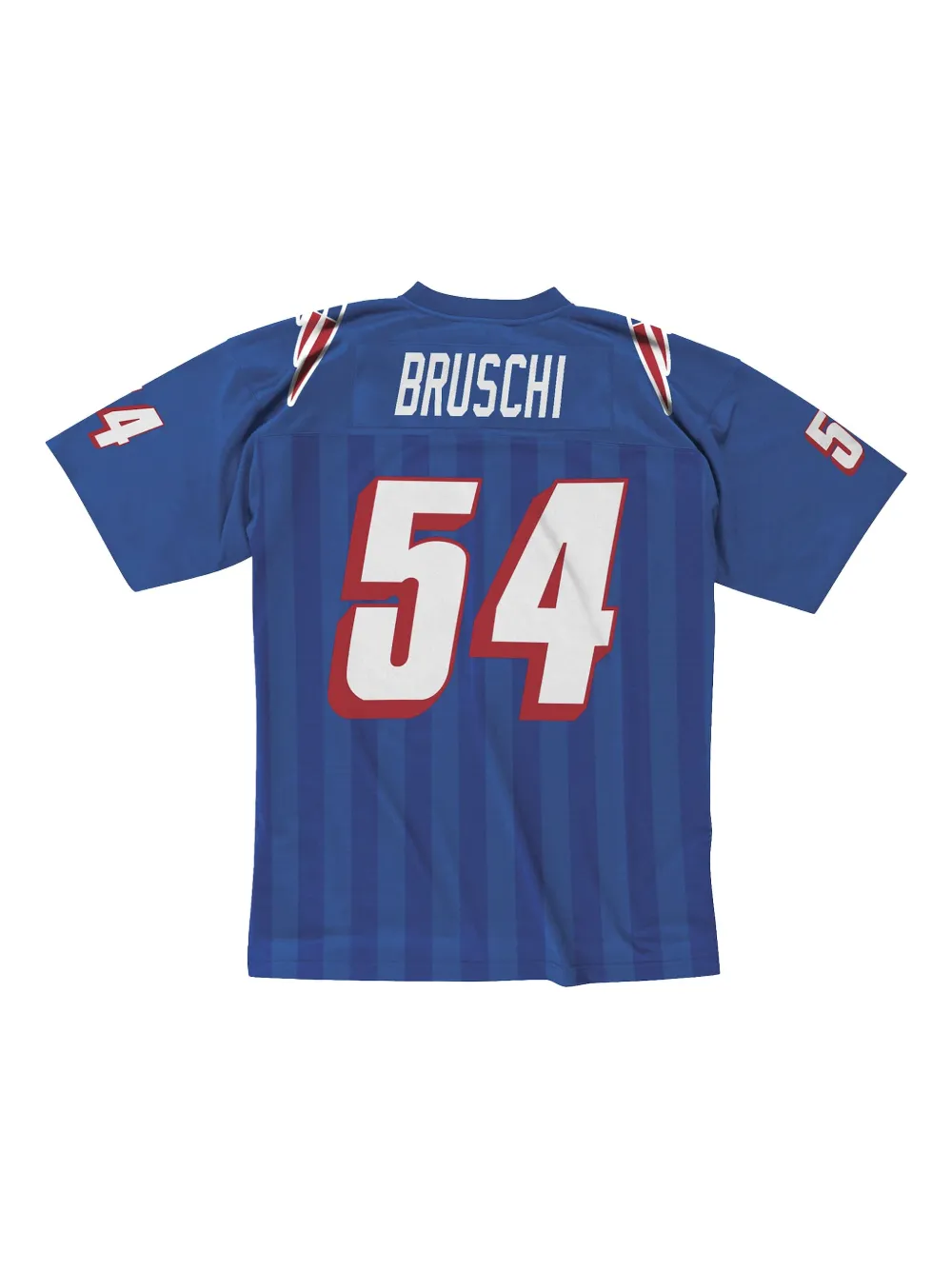 Mitchell & Ness 1996 Tedy Bruschi New England Patriots Legacy Player jersey | T-Shirts | Image 2