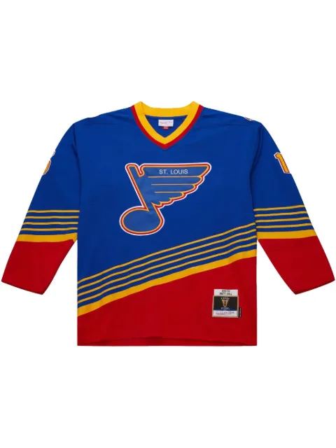Mitchell & Ness suéter NHL Dark Blues 1995 Brett Hull
