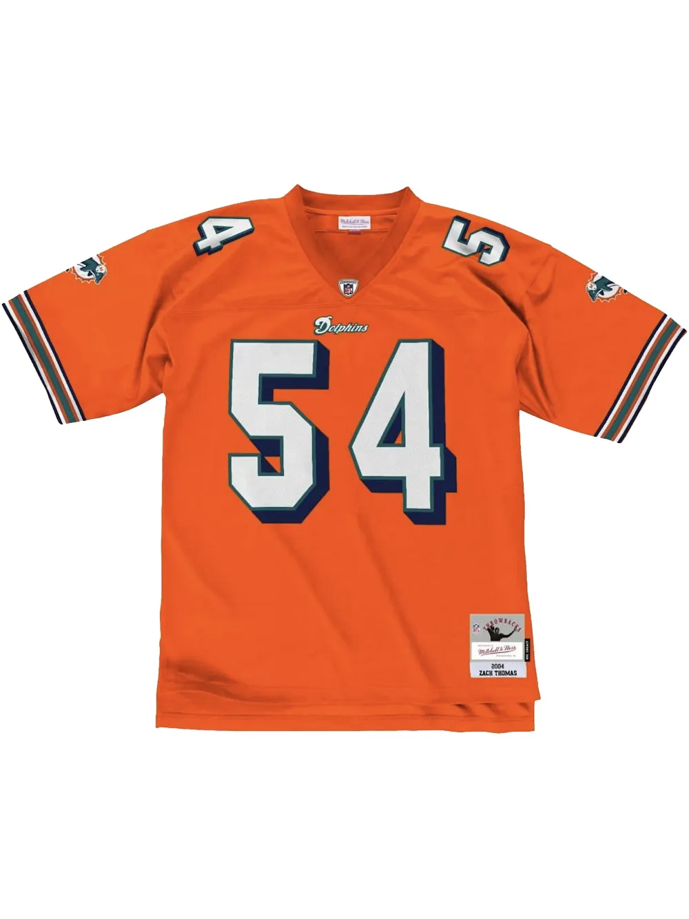 Mitchell & Ness maillot Zach Thomas Miami Dolphins Legacy Player (2004) | orange | Image 1