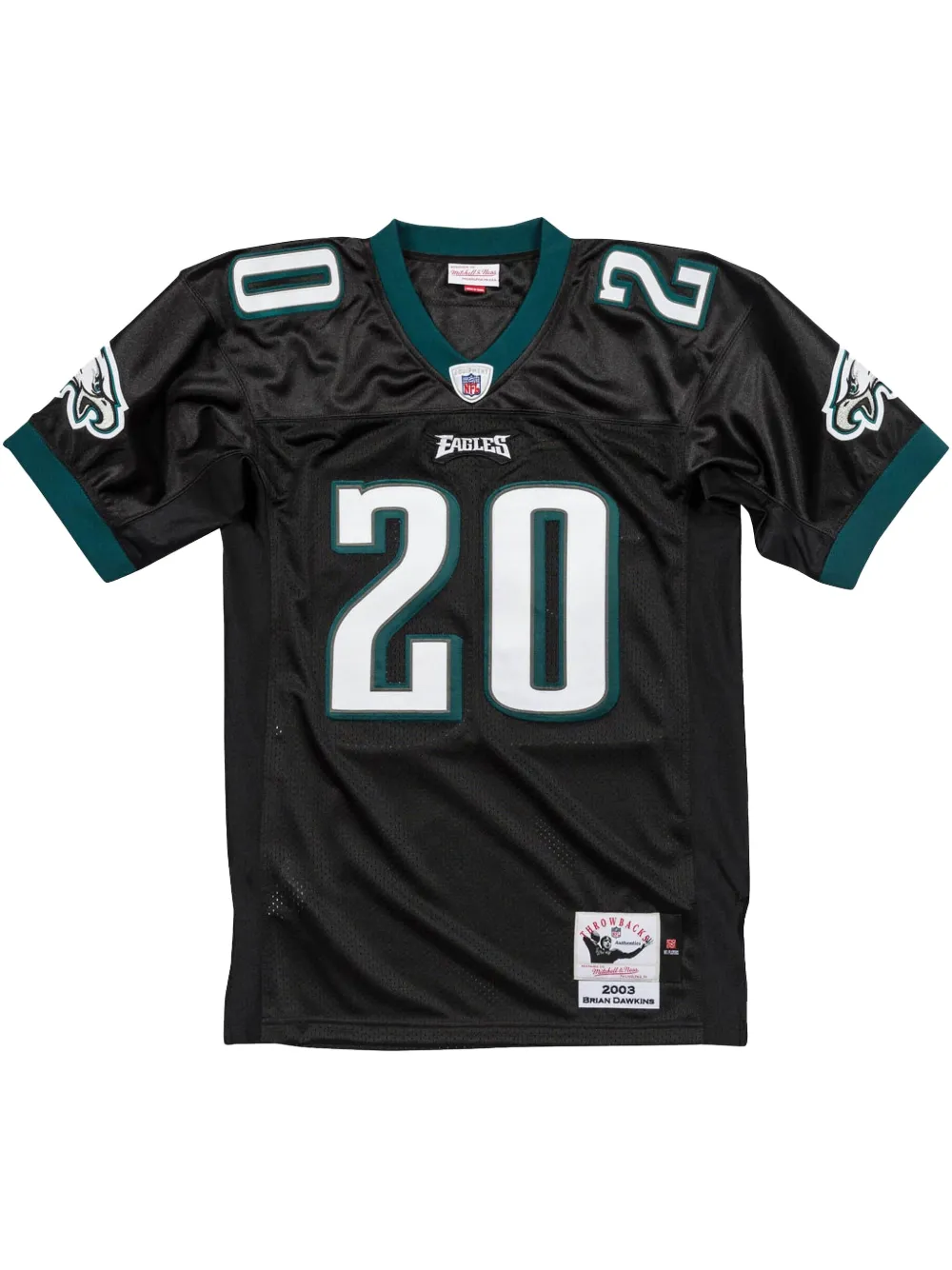 Mitchell & Ness suéter NFL Authentic Eagles 2003 Brian Dawkins | negro | Image 1