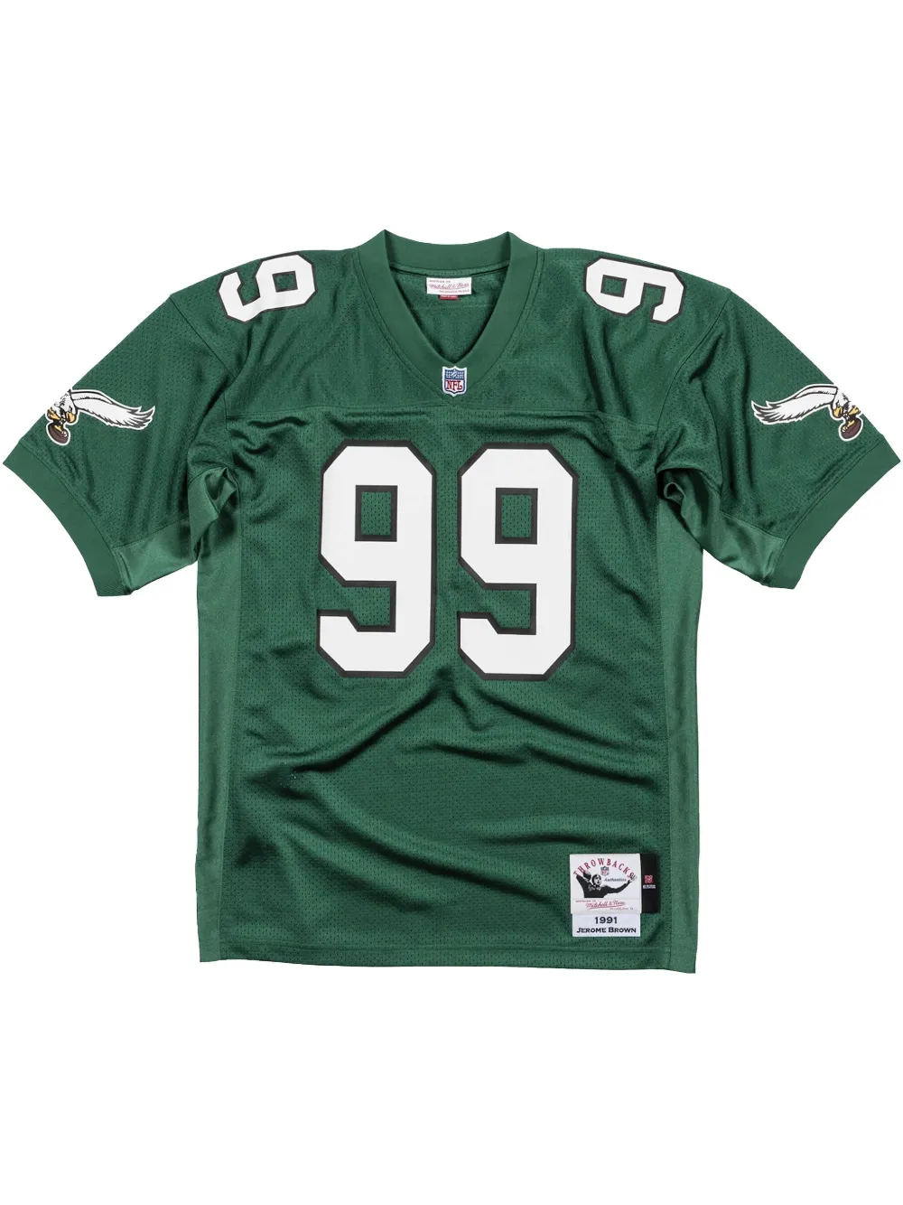 Mitchell & Ness 1990 Philadelphia Eagles レガシー プレイヤー ジャージ - グリーン Mitchell & Ness 1990 Philadelphia Eagles レガシー プレイヤー ジャージ - グリーン