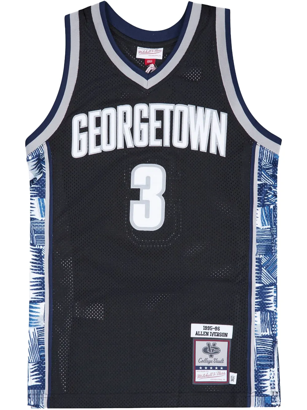 1995/96 Allen Iverson Georgetown Hoyas Authentic jersey