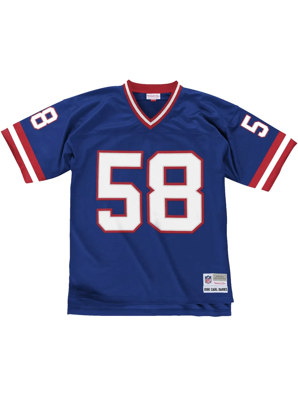 Mitchell & Ness 1986 Carl Banks New York Giants レガシー ジャージ - ブルー Mitchell & Ness 1986 Carl Banks New York Giants レガシー ジャージ - ブルー