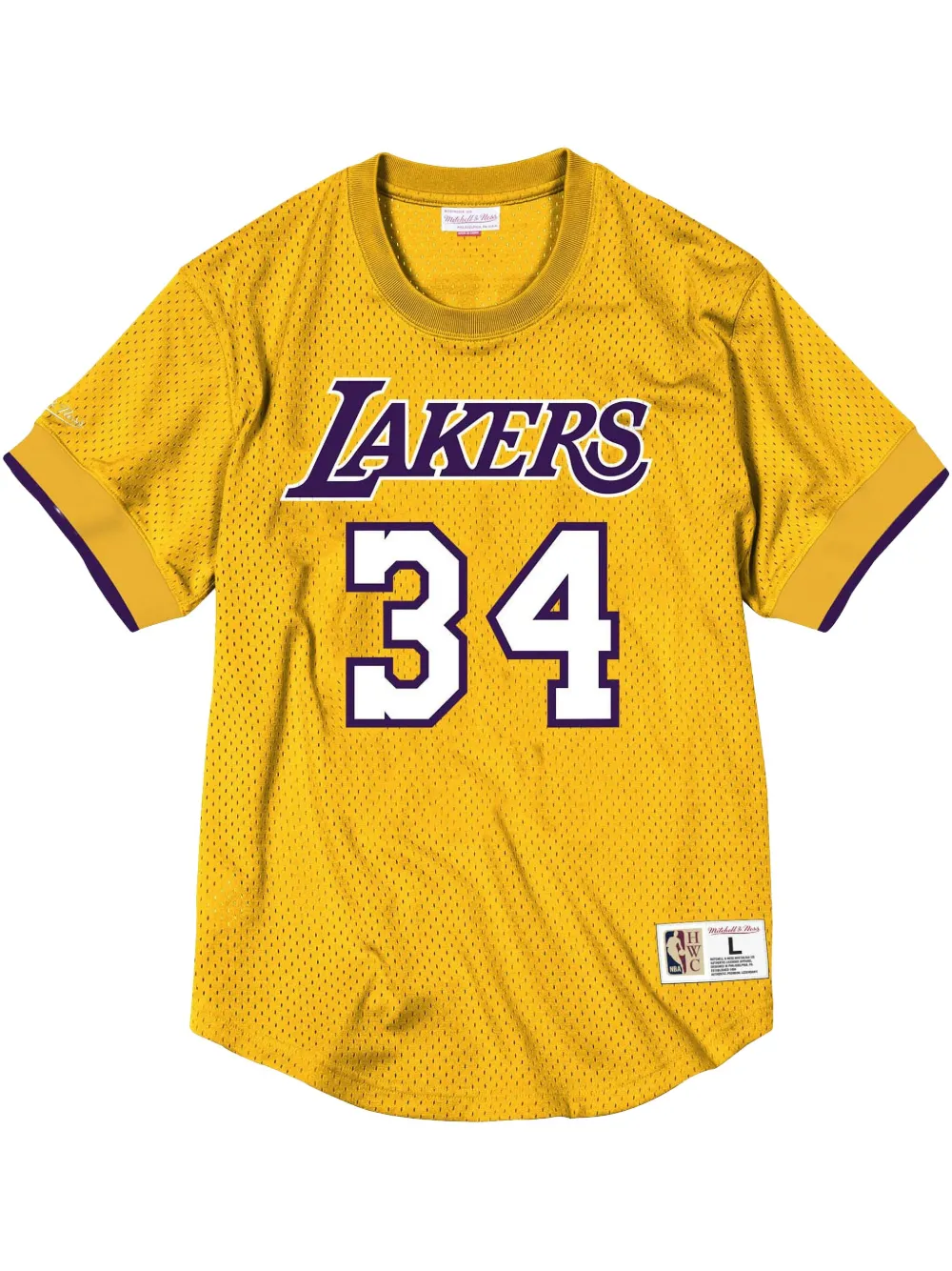 Mitchell & Ness NBA N&N "Lakers 2004 Shaquille O'Neal" jersey | Yellow | Image 1