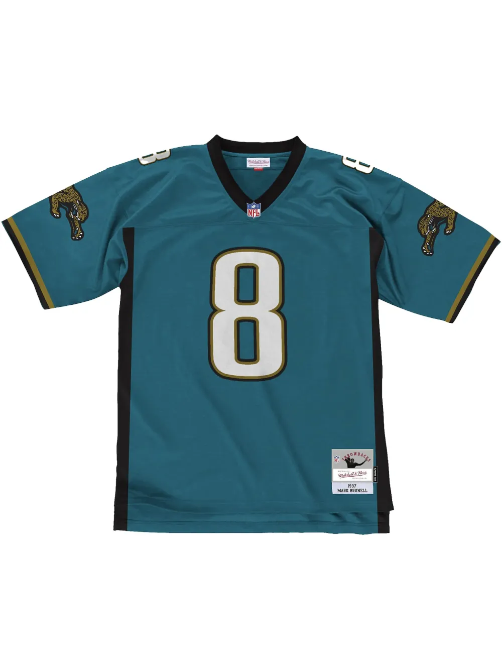 Mitchell & Ness NFL レガシー "Jaguars 1997 Mark Brunell" ジャージ - ブルー Mitchell & Ness NFL レガシー "Jaguars 1997 Mark Brunell" ジャージ - ブルー