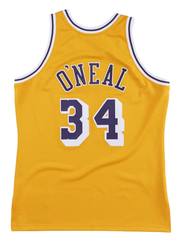 Mitchell & Ness Lakers 1996 Shaquille O'Neal Jersey | Yellow