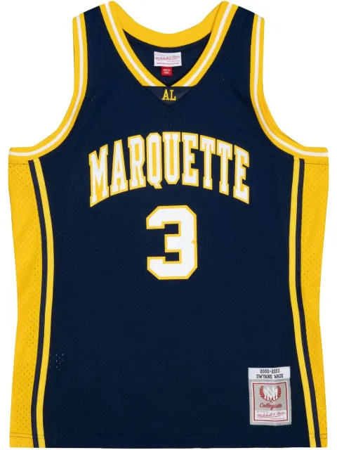 Mitchell & Ness haut 2002/03 Hardwood Classics Dwyane Wade Marquette Golden Eagles 