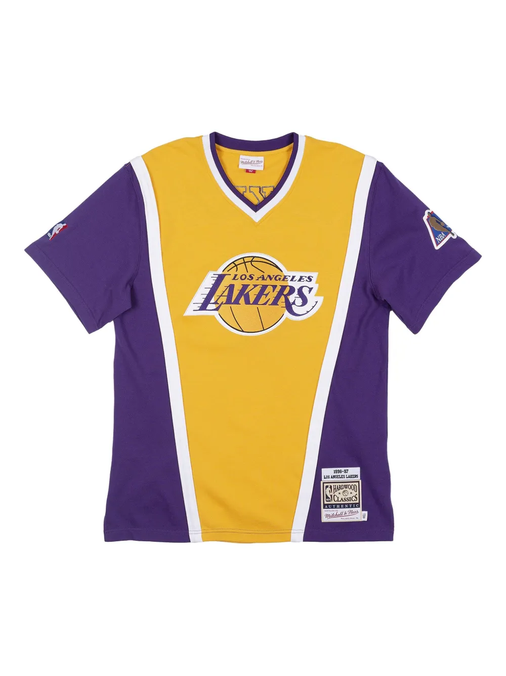 Mitchell & Ness Lakers 1996-1997 トップ - イエロー Mitchell & Ness Lakers 1996-1997 トップ - イエロー