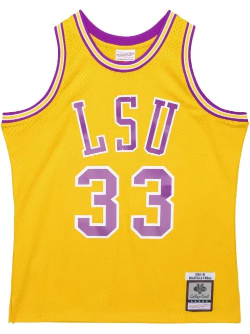 Maillot 1977/78 Shaquille O'Neal LSU Tigers Swingman Player - Mitchell & Ness - Modalova