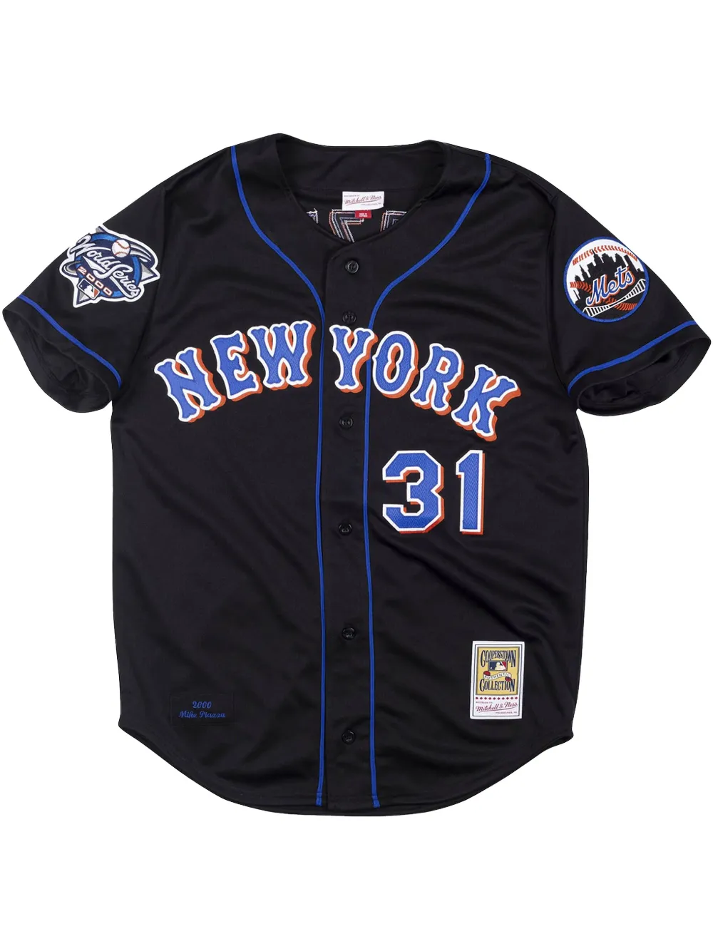 Mitchell & Ness suéter MLB Authentic Mets 2000 Mike Piazza | negro | Image 1