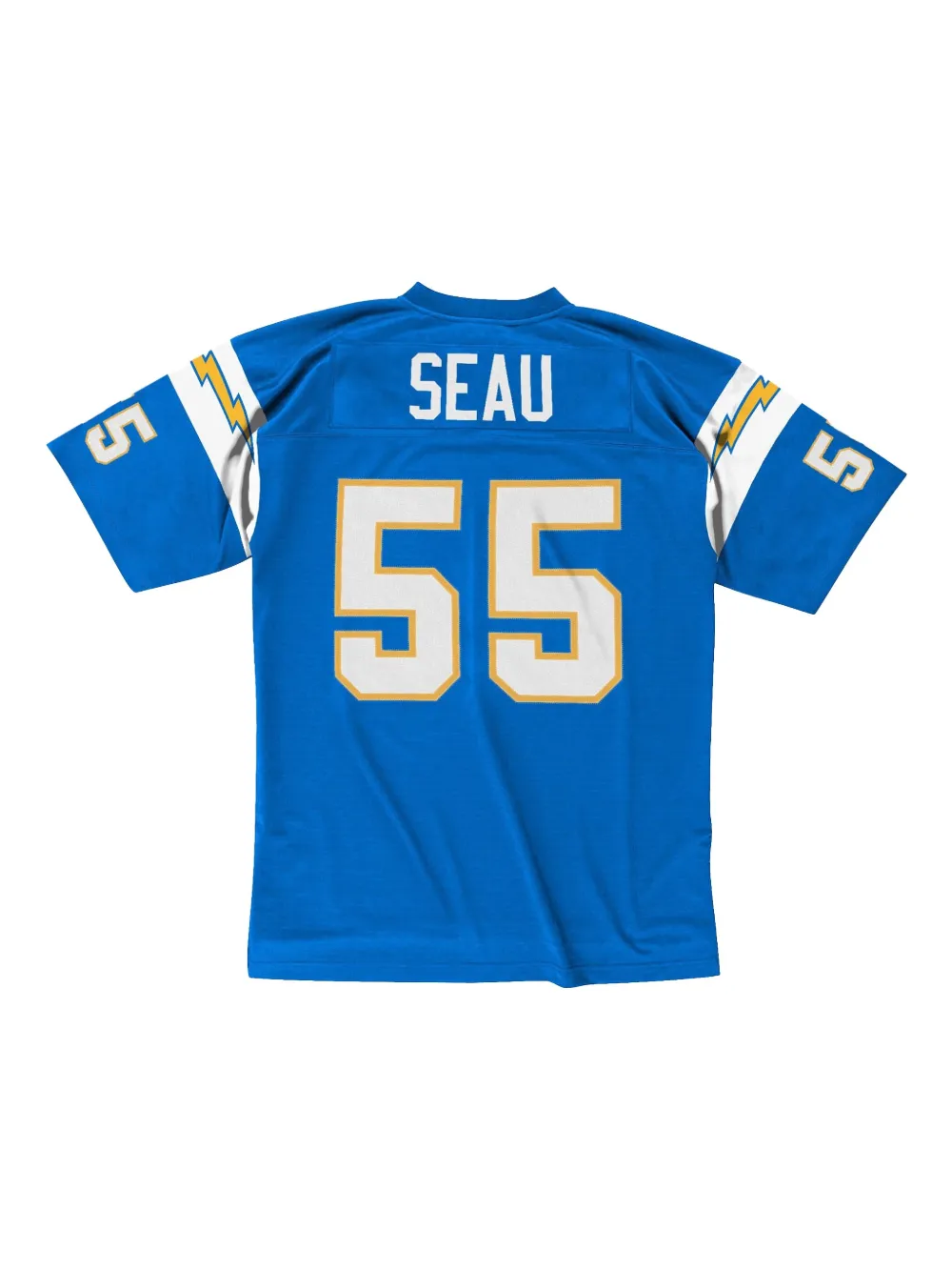Mitchell & Ness NFL Chargers 1994 Junior Seau "Navy" legacy jersey Blauw