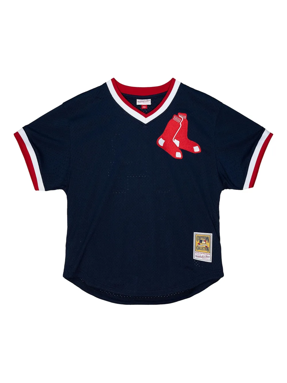 Mitchell & Ness Red Sox 1989 Jim Rice ジャージ - ブルー Mitchell & Ness Red Sox 1989 Jim Rice ジャージ - ブルー