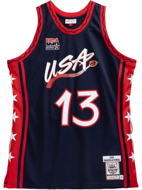 Mitchell & Ness Authentic "USA 1996 Shaquille O'Neal" jersey