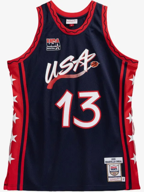 Mitchell & Ness Authentic "USA 1996 Shaquille O'Neal" jersey