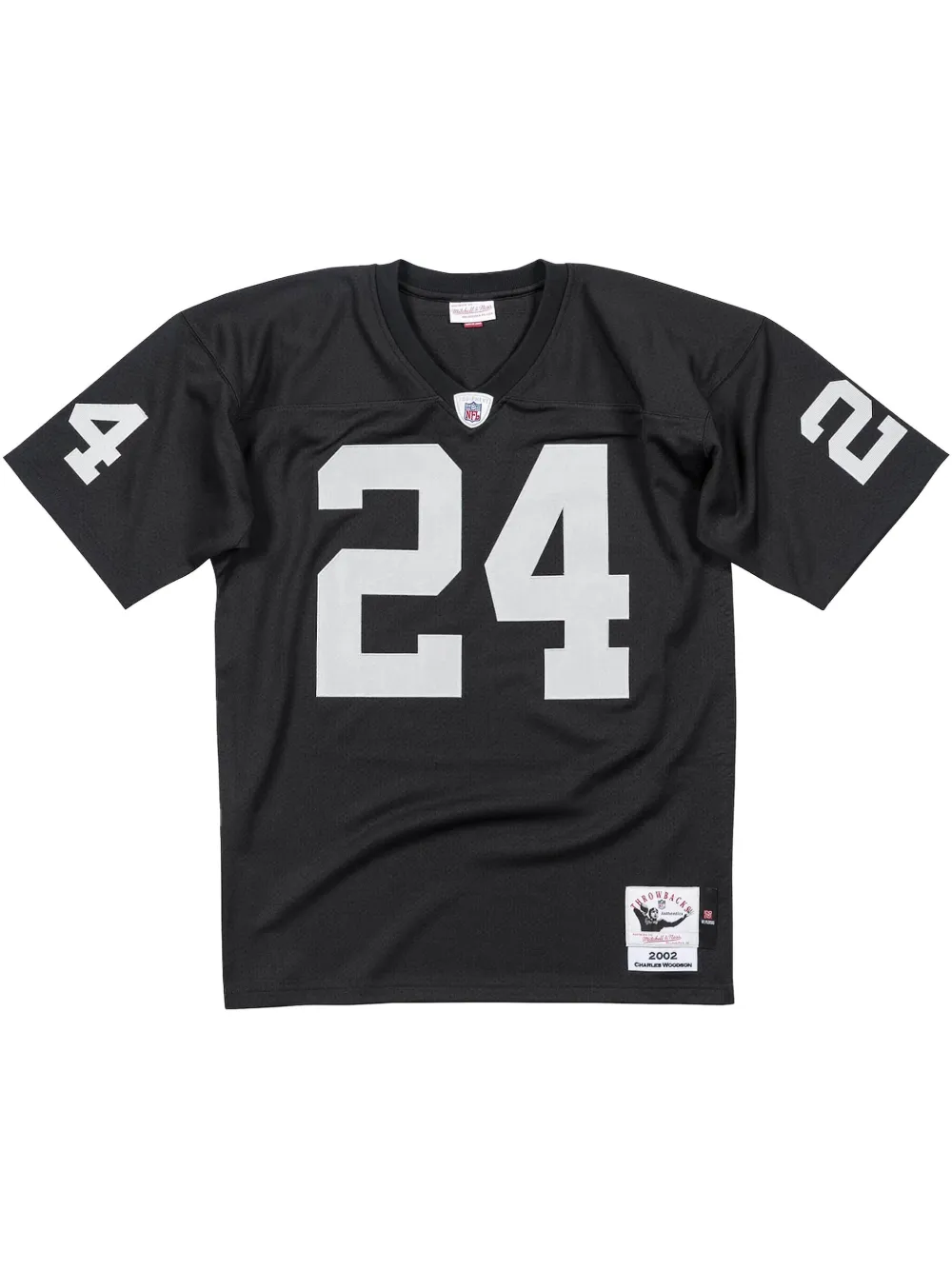 Mitchell & Ness 2002 Charles Woodson Oakland Raiders authentic jersey | Black | Image 1