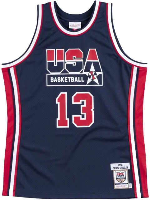 Mitchell & Ness suéter Chris Mullin USA Basketball Authentic Player 1992