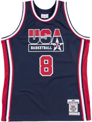 Mitchell & Ness USA 1992 David Robinson Basketball Jersey | White