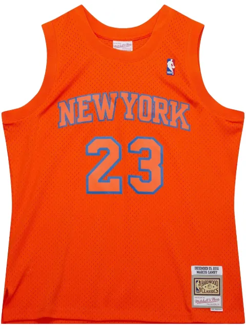 Mitchell & Ness suéter NBA Christmas Day Knicks 2012 Marcus Camby