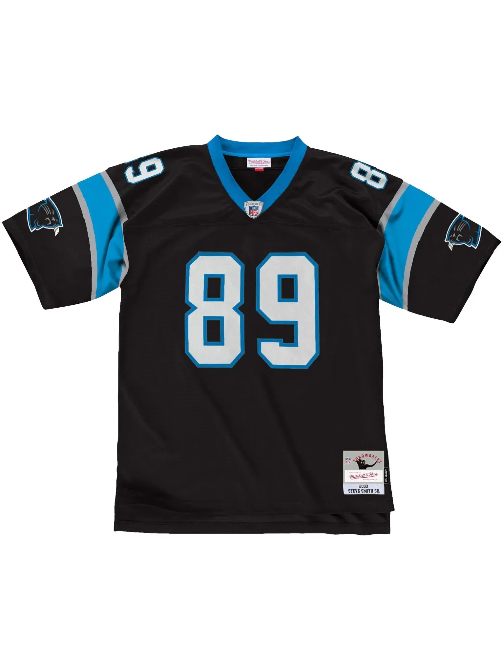 Mitchell & Ness maillot 2003 Steve Smith Sr. maillot Carolina Panthers | noir | Image 1