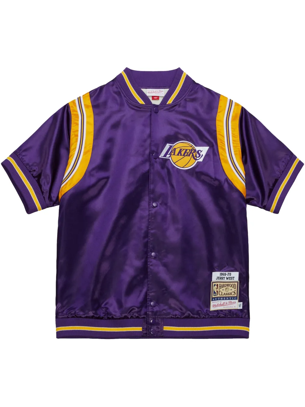 Mitchell & Ness NBA Lakers 1969 Jerry West "Purple" jersey | Purple | Image 1