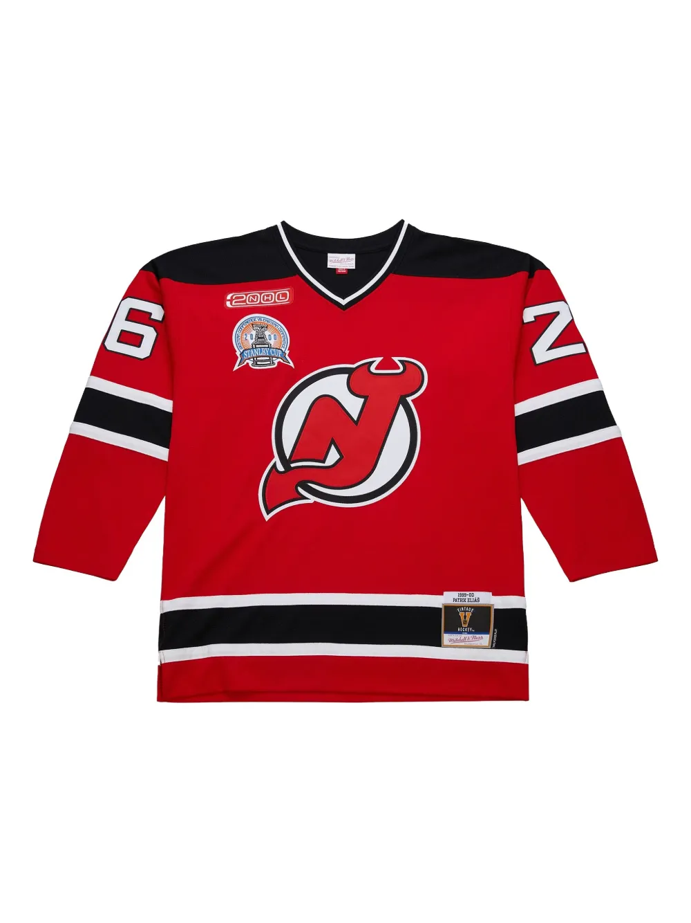 Mitchell & Ness Devils 1999 Patrik Elias トップ - レッド Mitchell & Ness Devils 1999 Patrik Elias トップ - レッド