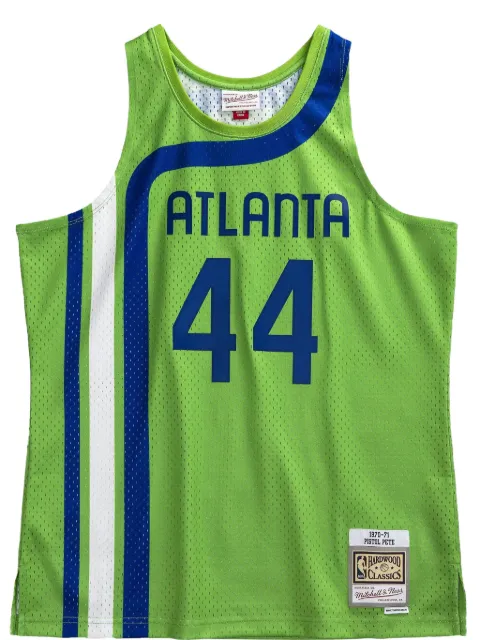 Mitchell & Ness 1970/71 Hardwood Classics Pete Maravich Atlanta Hawks swingman jersey