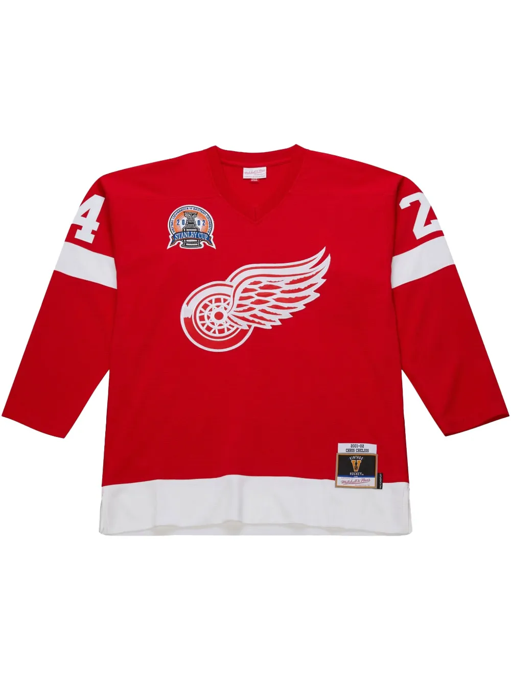 Mitchell & Ness Detroit Red Wings 2001/02 Chris Chelios Power Play jersey | Red | Image 1