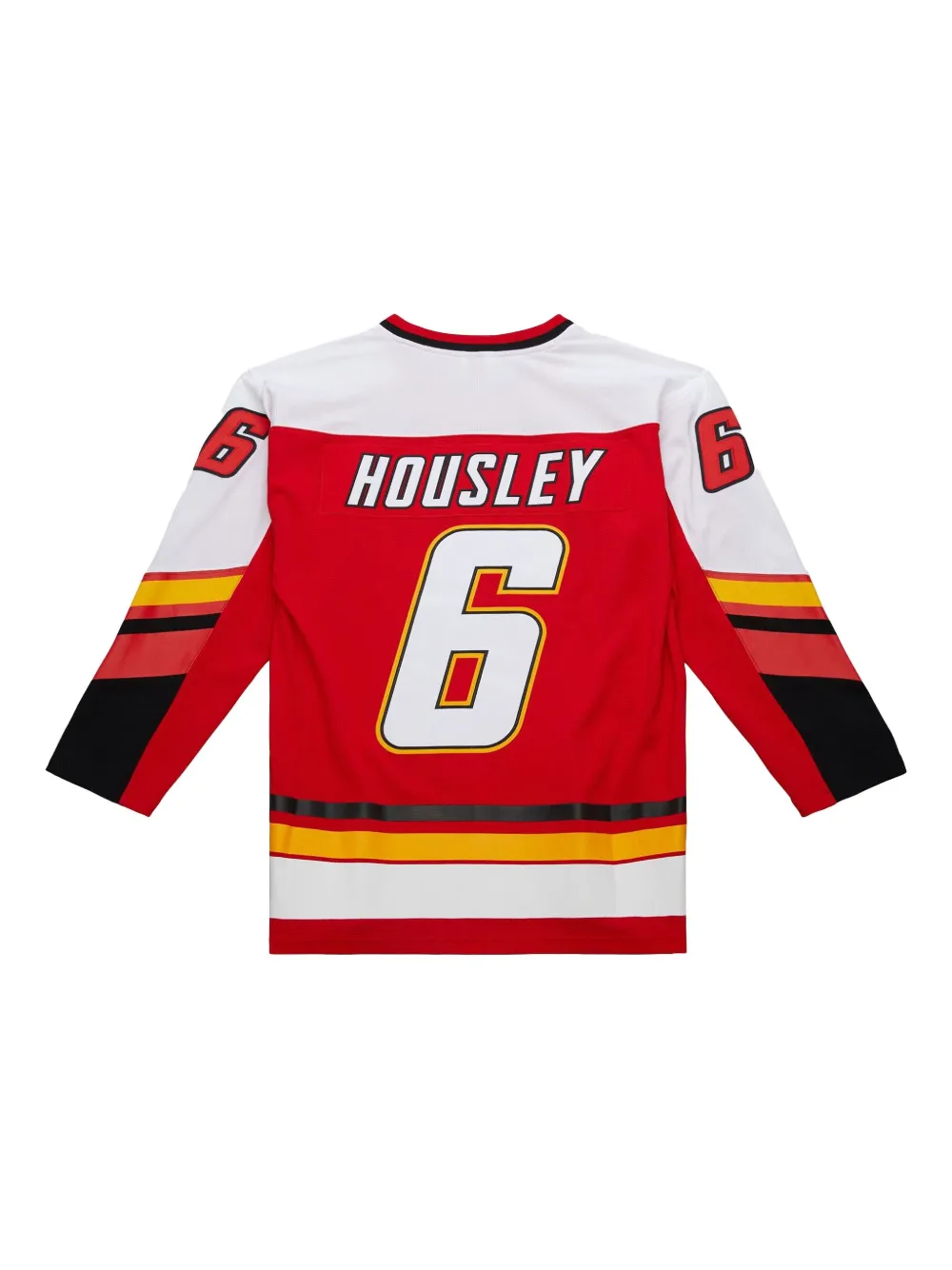 Mitchell & Ness NHL Dark "Flames 1994 Phil Housley" jersey Rood