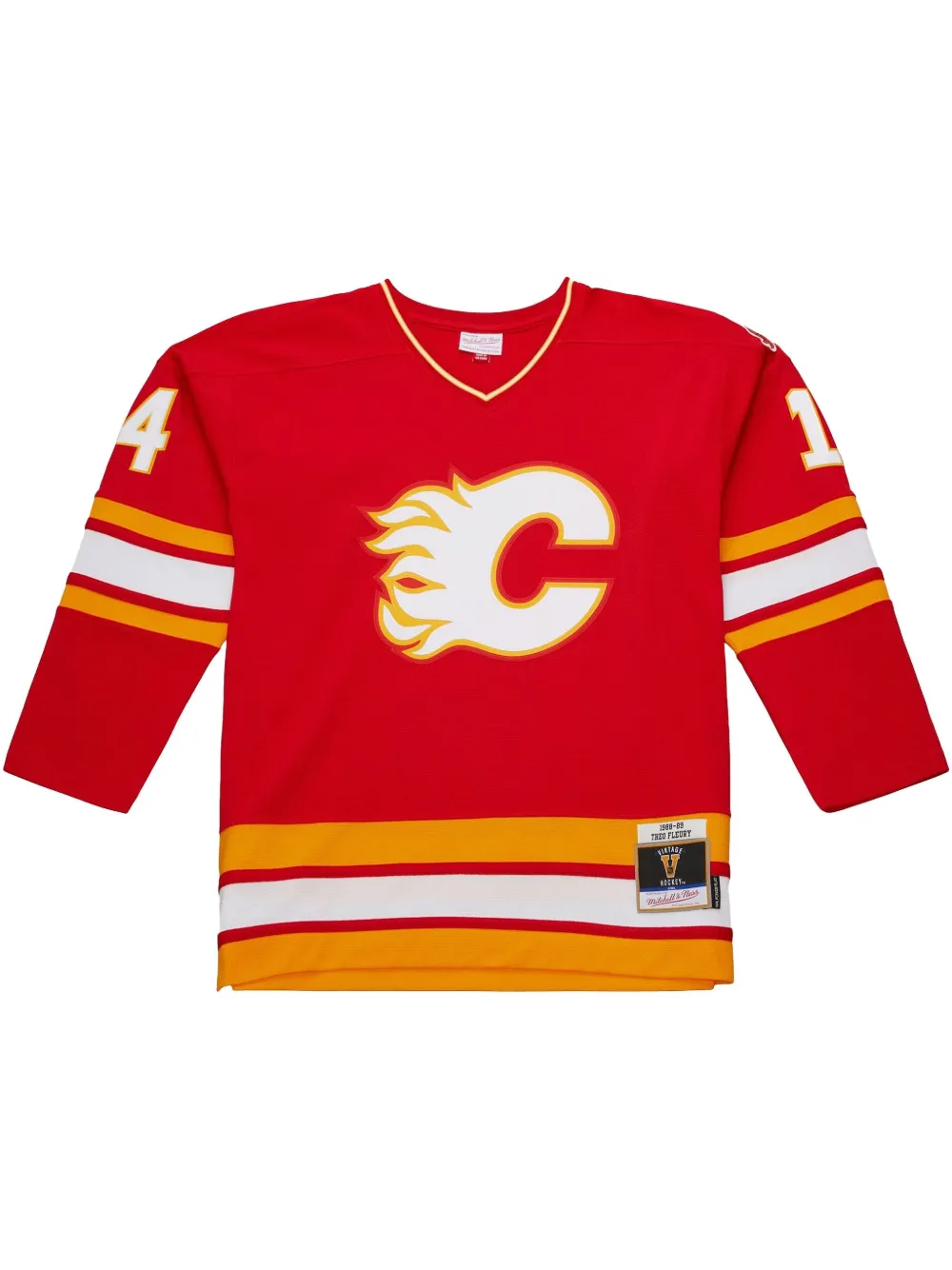 Mitchell & Ness maillot Calgary Flames 1988/89 Theo Fleury Power Play | rouge | Image 1