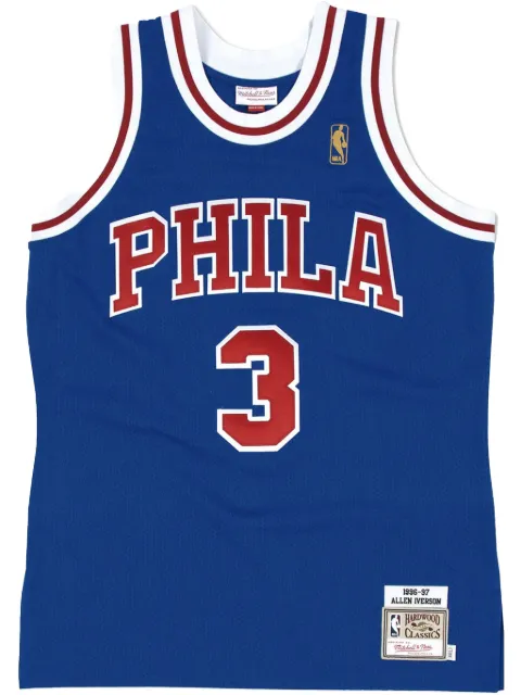Mitchell & Ness 1996/97 Allen Iverson Philadelphia 76ers authentic alternate jersey