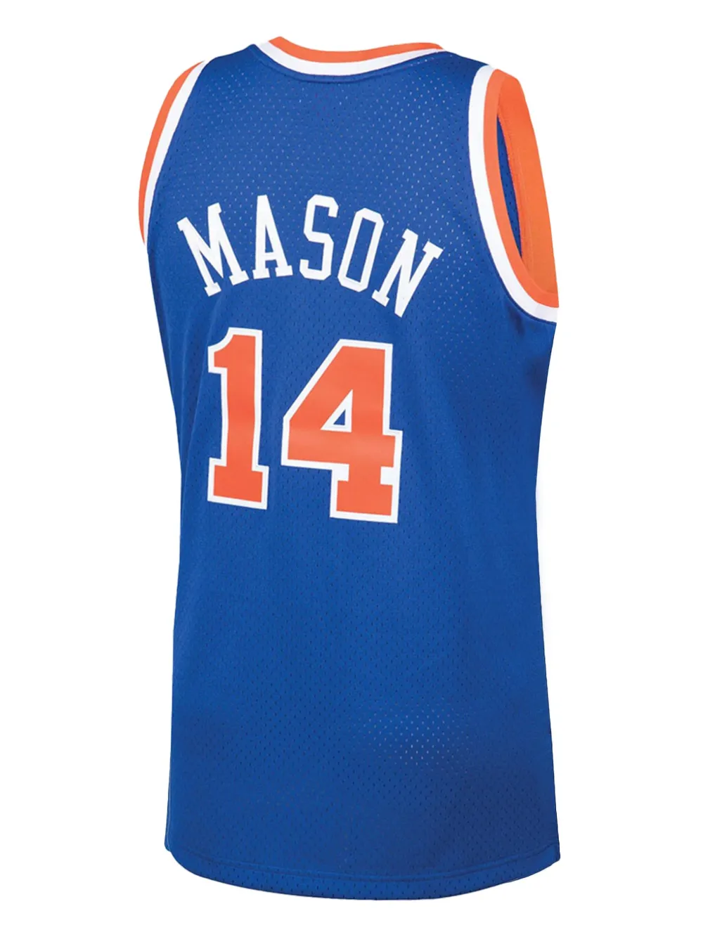 mitchell&ness Mitchell & Ness 1991/92 Anthony Mason New York Knicks swingman road jersey - Blauw