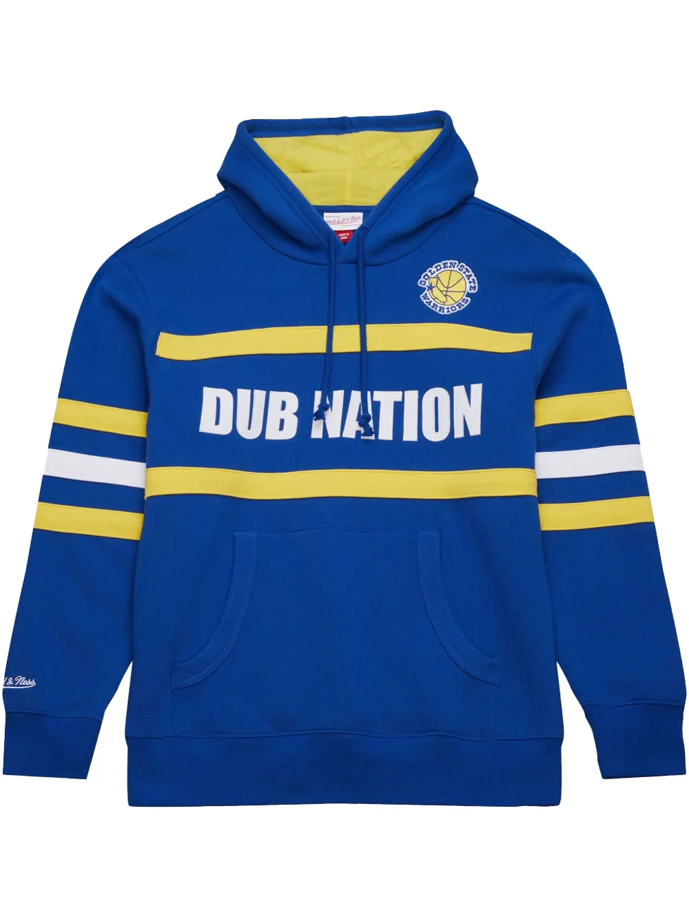 Mitchell & Ness Golden State Warriors ヘッドコーチ パーカー - ブルー Mitchell & Ness Golden State Warriors ヘッドコーチ パーカー - ブルー