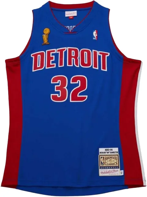 Mitchell & Ness haut NBA Dark 'Pistons 2003 Richard Hamilton'