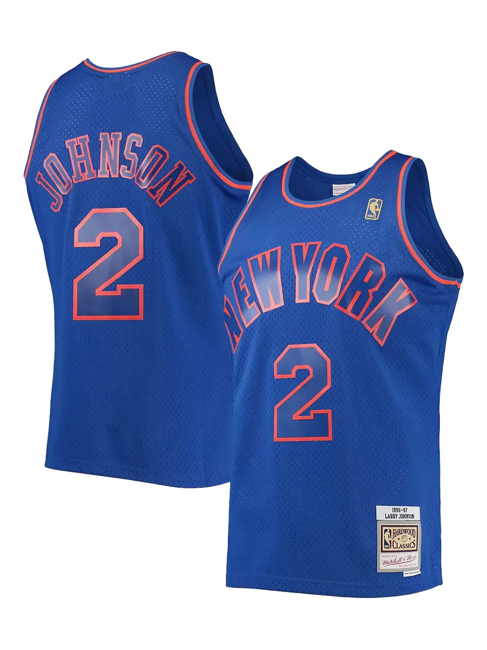 Mitchell & Ness NBA Swingman "Knicks 1996 Larry Johnson" jersey | T-Shirts | Image 2