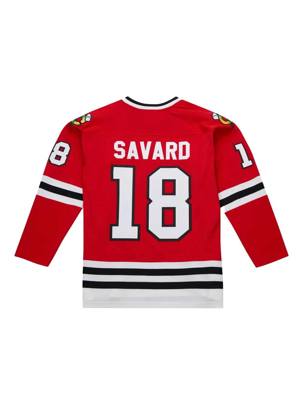 Mitchell & Ness Blackhawks 1980 Denis Savard jersey Rood