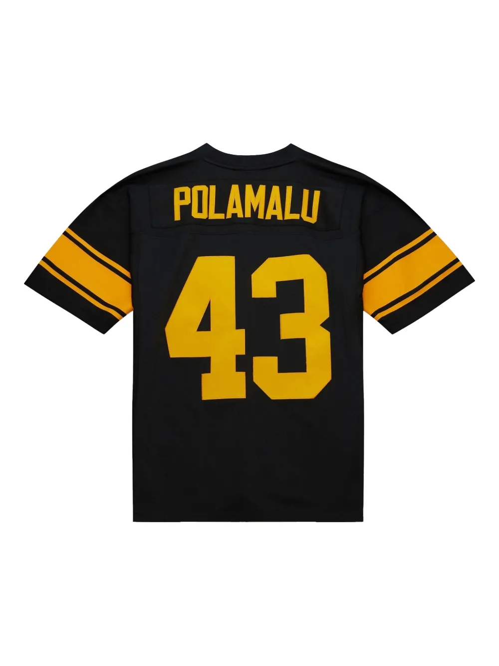 Mitchell & Ness 2008 Troy Polamalu Pittsburgh Steelers Authentic Player jersey | T-Shirts | Image 2