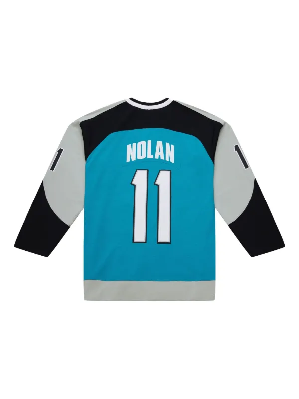 Mitchell Ness NHL Jersey Sharks 1999 Owen Nolan 