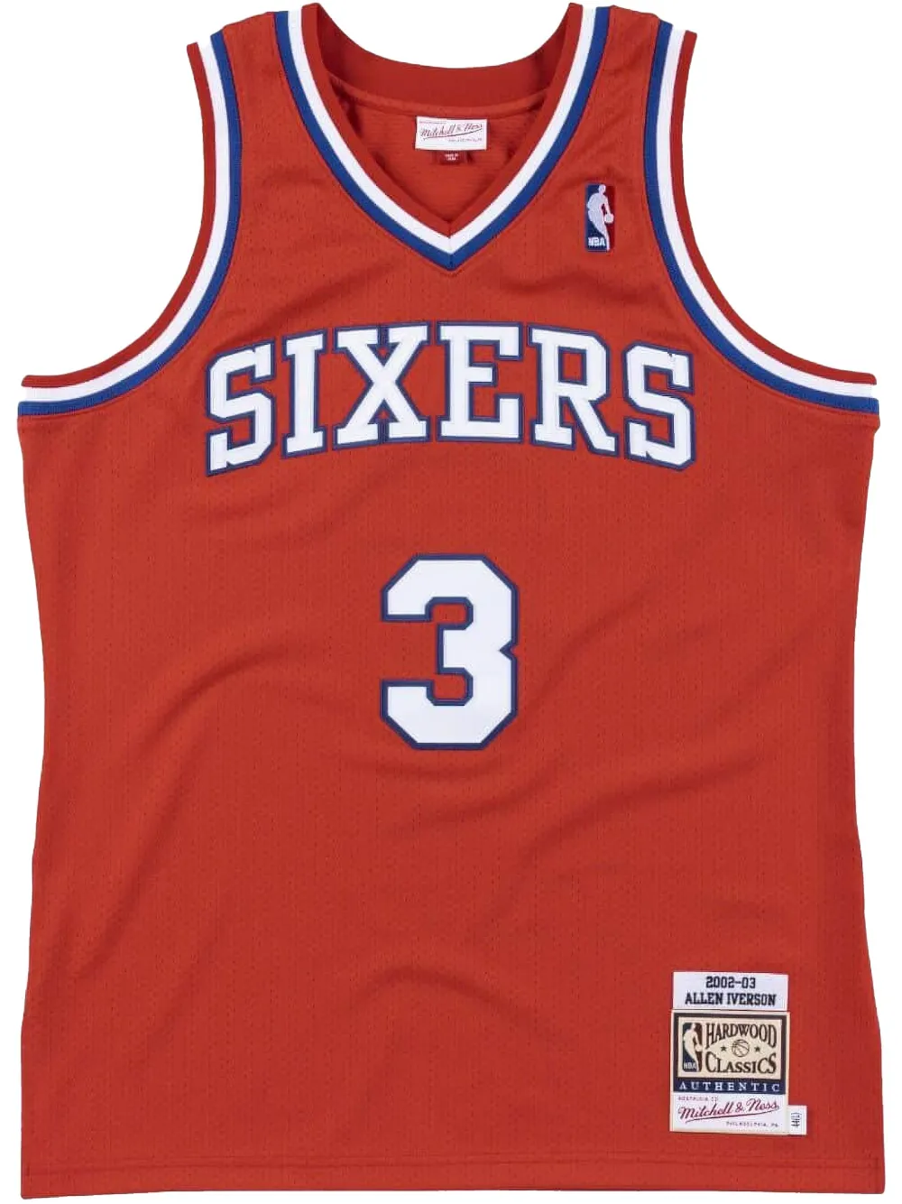 Mitchell & Ness suéter Authentic 76ERS 02-03 Allen Iverson Victory Red | rojo | Image 1