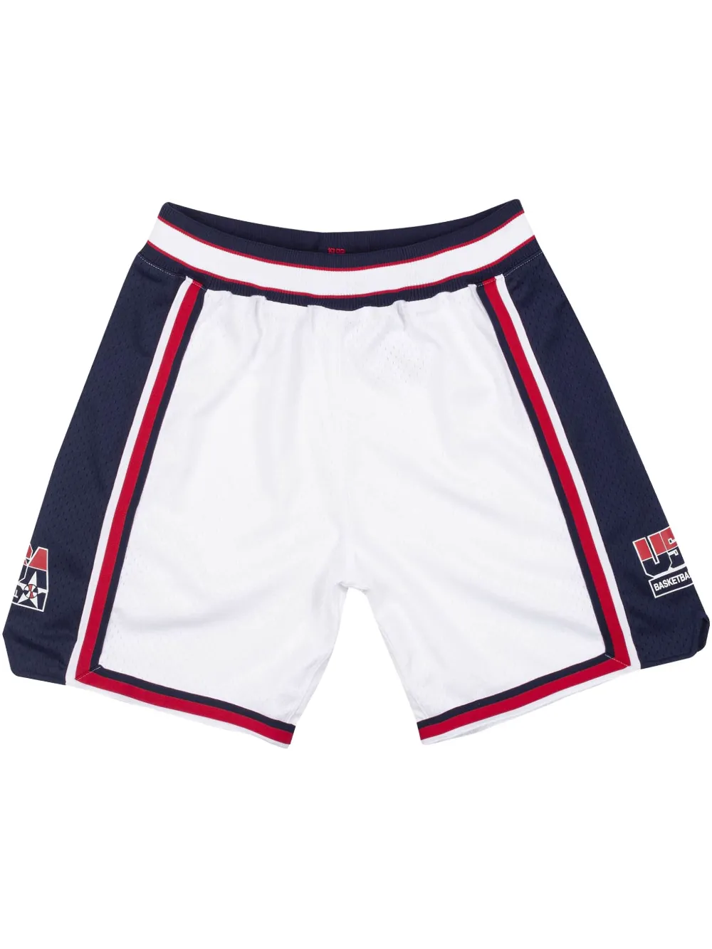 Mitchell & Ness Nba Authentic "usa 92" Shorts In White