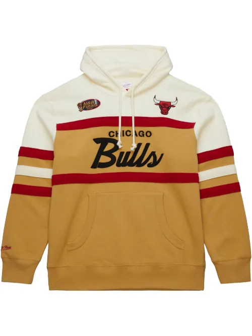 Hoodie NBA Head Coach Bulls 'Tan/Cream' - Mitchell & Ness - Modalova