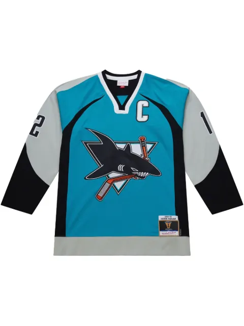 Mitchell & Ness NHL Sharks 2003 Patrick Marleau "Teal" jersey